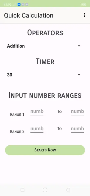 Quick Calculation